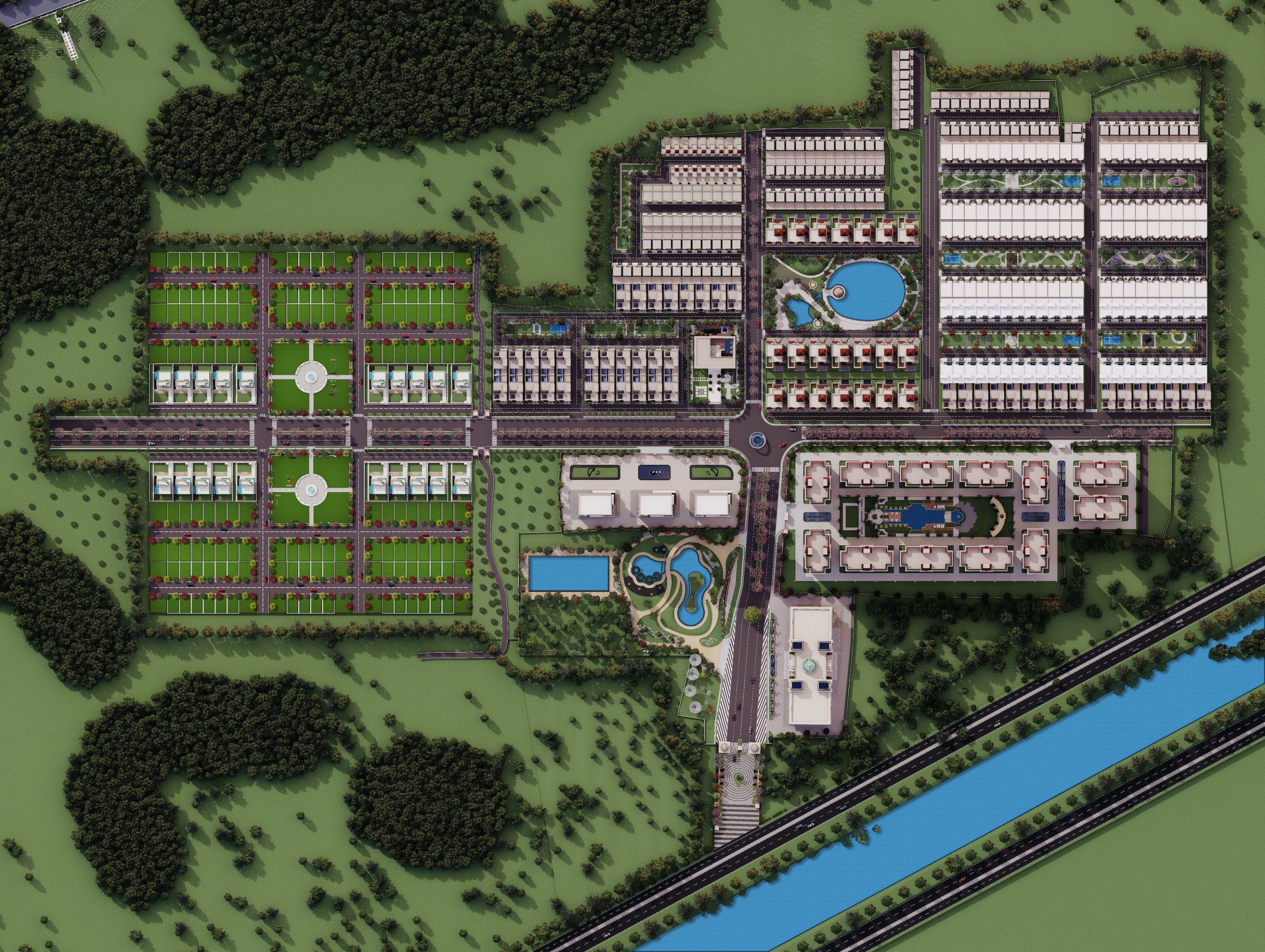 Floret Town Master Site Plan